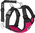 SlowTon Dog Seat Belt Harness for Car, Dog Car Harness Adjustable Mesh by SlowTon
