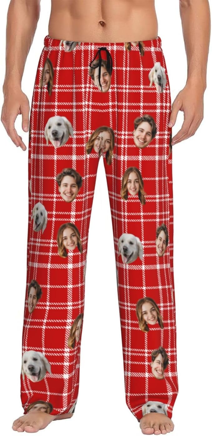 Personalized Pajama Pants For Men Women Custom Pajama Pants by Unknown