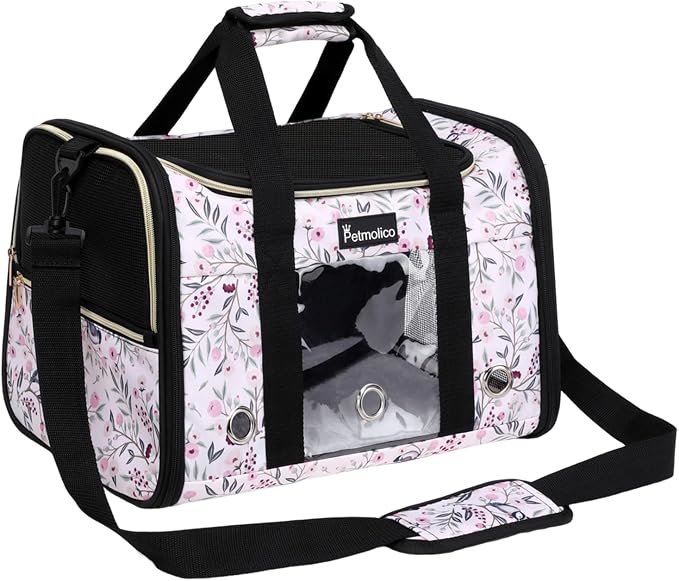 Petmolico Cat Carrier Soft-Sided Pet Bag by Petmolico