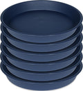 6 Pack of 12 inch Plant Saucer, Heavy Duty Plastic Plant Saucer 12" Round by Bleuhome