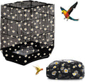 Bird Cage Seed Catcher, Seed Catcher Guard Net Cover, Parrot Nylon Mesh Net by DECKALY