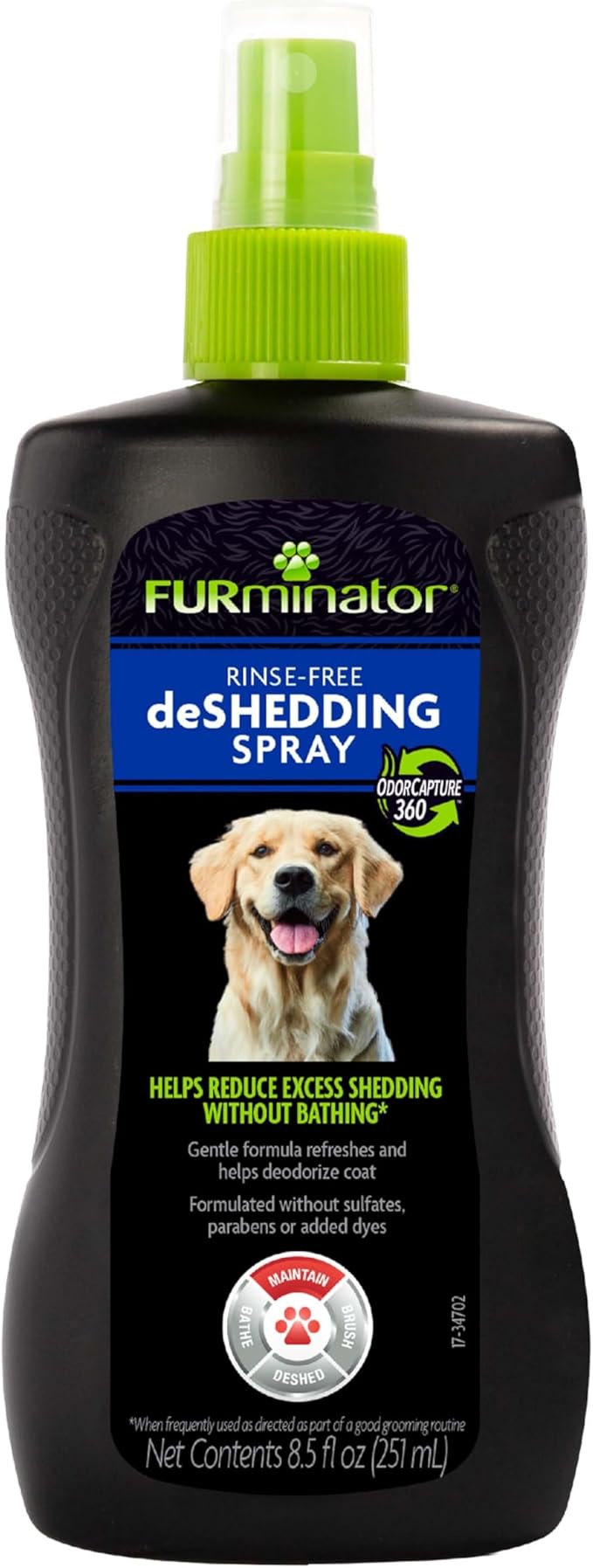 FURminator® Rinse-Free deShedding Spray by FURminator