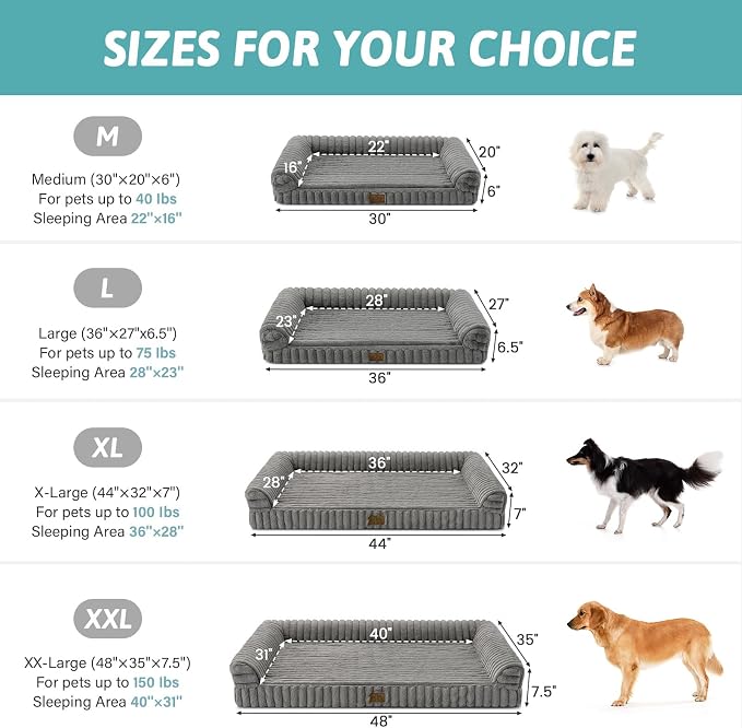Cute Dog Bed for Small Dogs, Faux Rabbit Fur Orthopedic Foam Dog Bed - Image 2