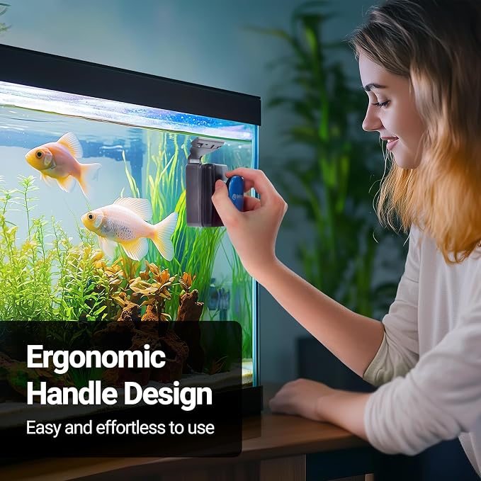 Aquarium Magnet Glass Cleaner, Magnetic Fish Tank Cleaner - Image 7