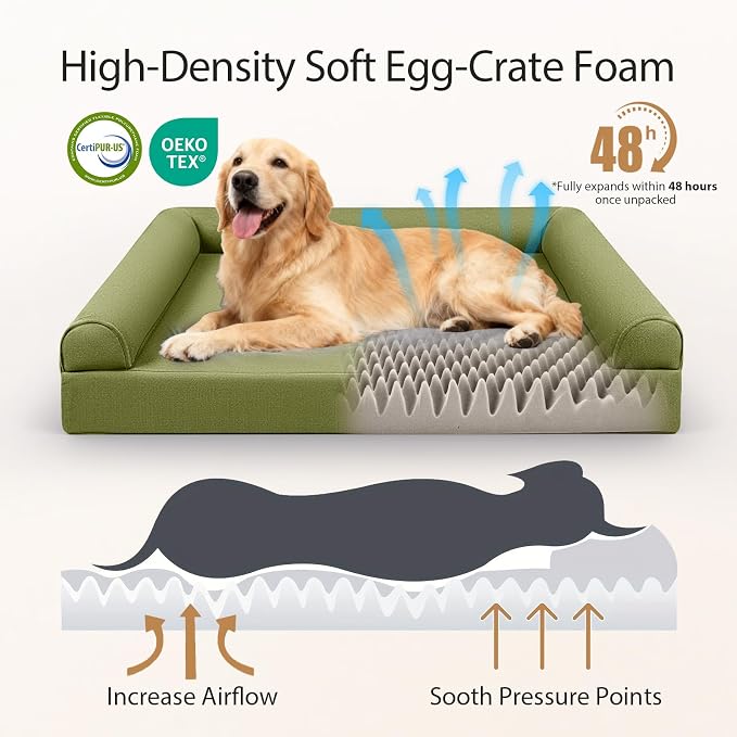 Sytopia 42in Chew Proof Dog Beds - Image 3