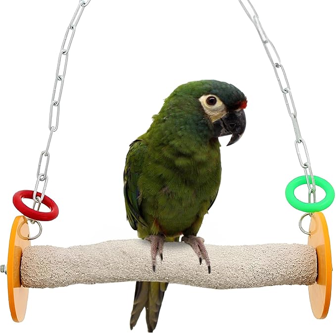Sweet Feet and Beak Roll Bird Swing by Sweet+Feet+%26+Beak