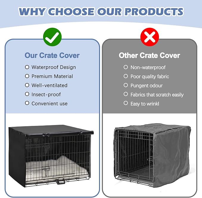 Akinerri Dog Crate Cover - Image 3