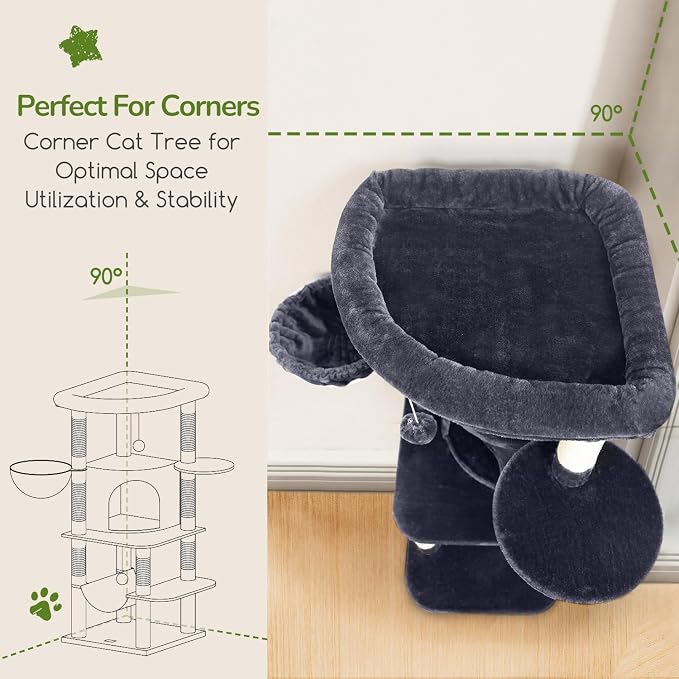 Globlazer Corner Cat Tree Tower - Image 2