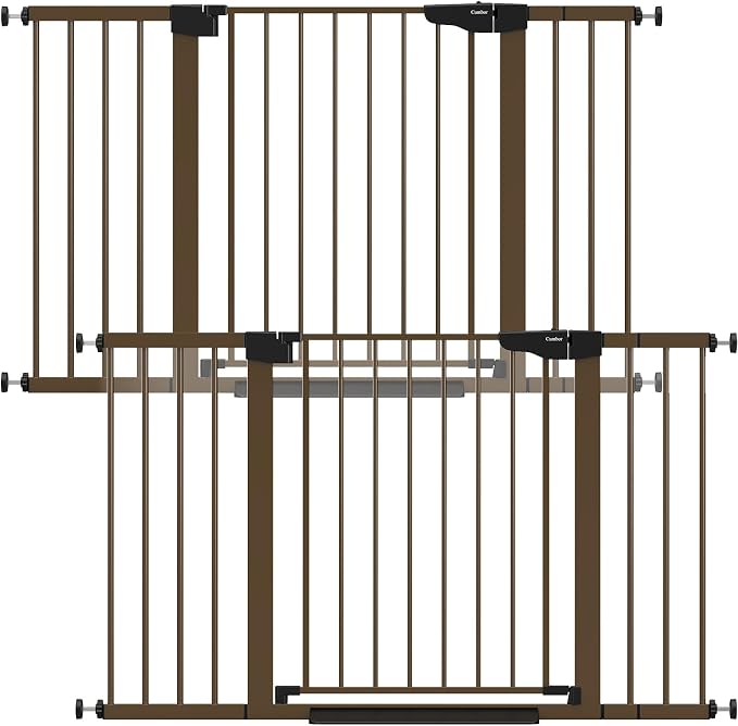 Cumbor 2 Pack 29.7"-51.5" Extra Wide Baby Gate by Cumbor