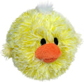 Pet Lou DOG'Z 4 Inch EZ Squeaky Chick Dog Plush Toy, Stuffing-Free Soft Plush by Pet+Lou