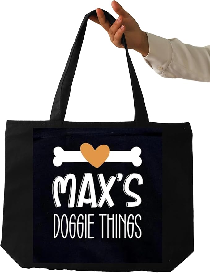 Custom Pet Bag, Custom Dog Mom Gift, Dog Owner Gift, Dog Lover Gift, Gift by Handmade