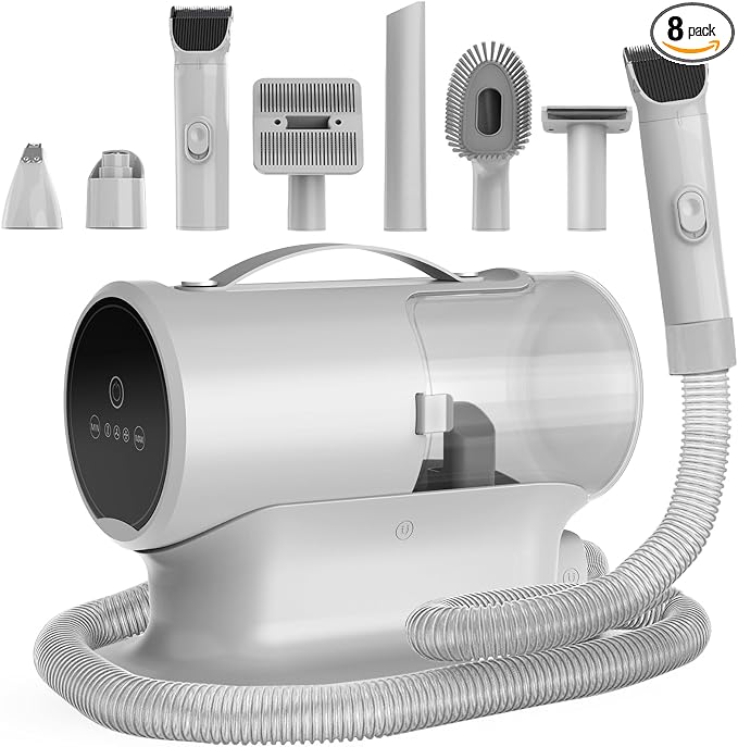 AIRROBO Dog Grooming Vacuum and Kit by AIRROBO