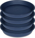 4 Pack of 16 inch Plant Saucer, Heavy Duty Round Plant Trays by Bleuhome
