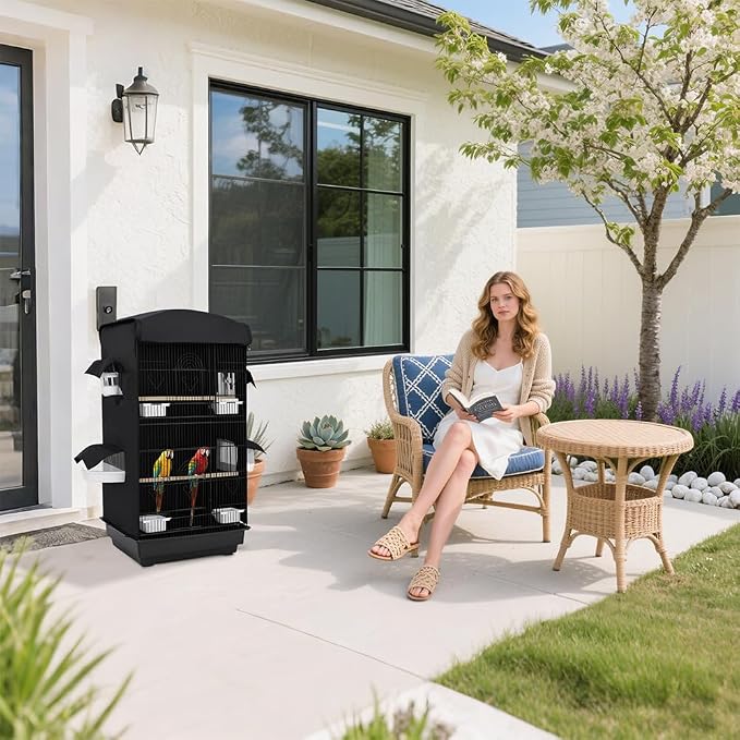 Bird Cage Cover for Night - Image 7