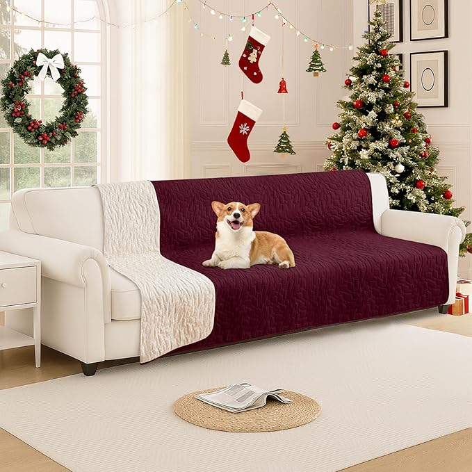 Waterproof Dog Blanket, Non-Slip Soft Pet Bed Cover, Couch Cover by CYCMACOHOME