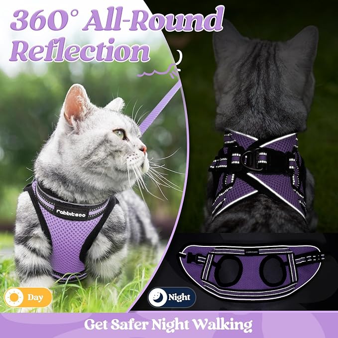 rabbitgoo Cat Harness and Leash Set - Image 7