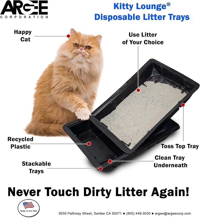 Kitty Lounge Disposable Litter Tray - Image 2