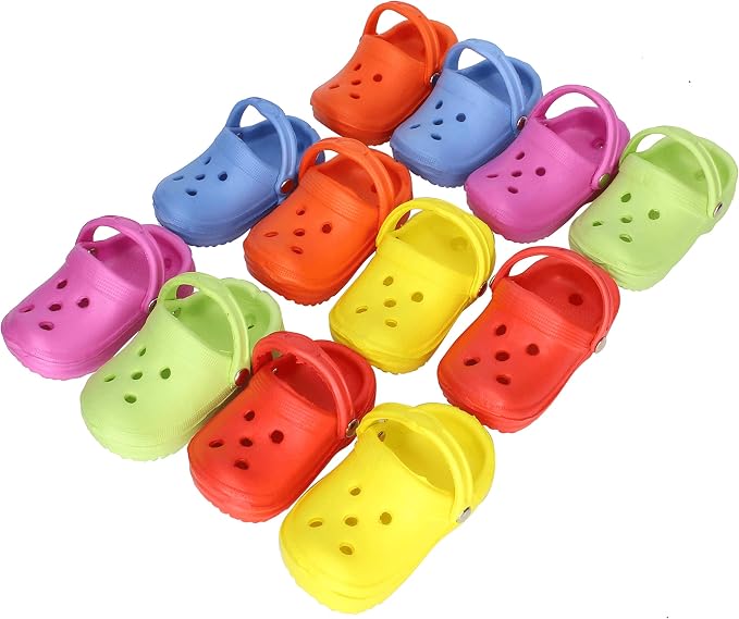 Bonka Bird Toys 12 Mini Sandals Foot Beak Colorful Stuffable Parrot Parrotlet by BonkaBirdToys