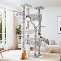 Allewie 81 Inches Tall Cat Tree/Multi-Level Large Climbing Tree House and Towers by Allewie