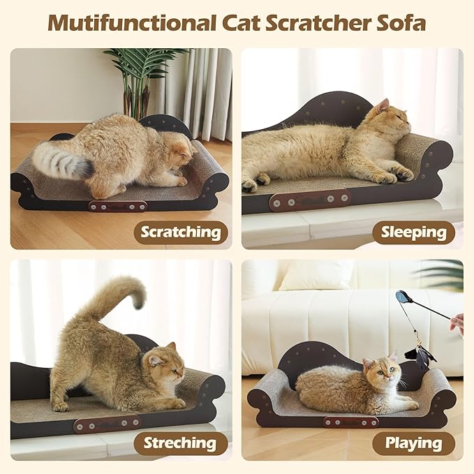ComSaf Large Cat Scratcher Bed - Image 2