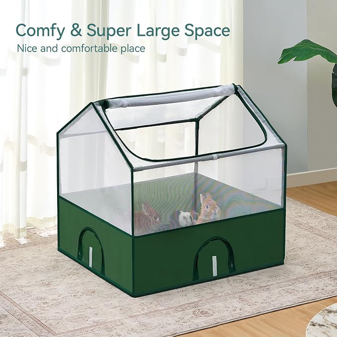 Dinmo Small Animal Playpen, Guinea Pig Cages, Rabbit Playpen, Puppy Play Pen - Image 3