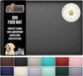 GORILLA GRIP 100% Waterproof Raised Edge BPA Free Silicone Pet Feeding Mat by GorillaGrip