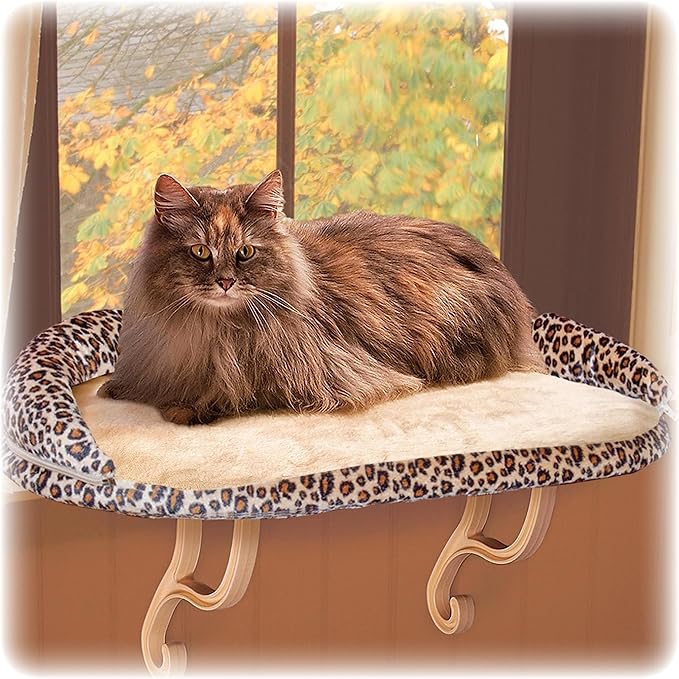 K&H Pet Products Bolster Kitty Sill Cat Window Perch Bed by KHPetProducts