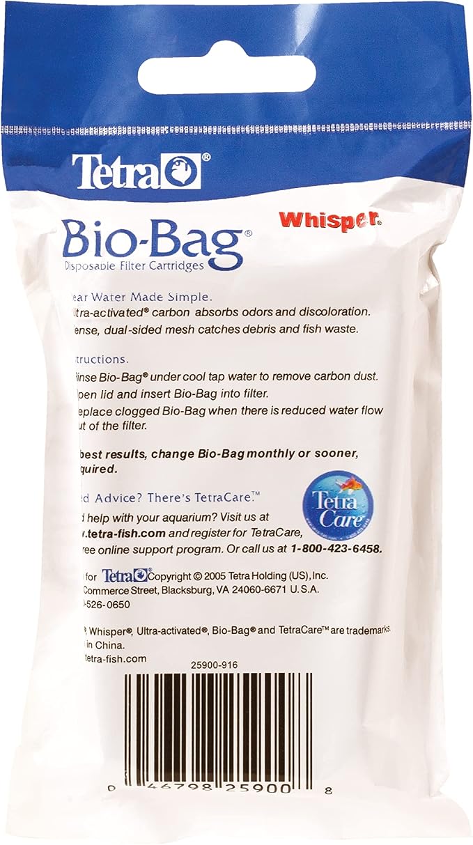Tetra Filter Aquarium Cartidges, Removes Odors and Discoloration, Ready to Use - Image 5