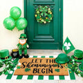 Tinideya 2 Pcs Irish Festival Door Mat Fest Welcome Non Slip Coir Mats by Tinideya