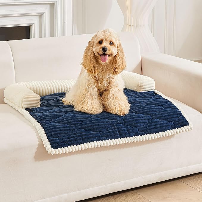 HAOMAIJIA Dog Couch Bed for Small Dogs, Non Slip Pet Couch Covers for Sofa by HAOMAIJIA