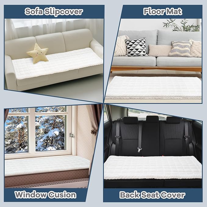 Washable Dog Couch Cover Protector, Non Slip Dog Bed Mat Machine Washable Large - Image 6