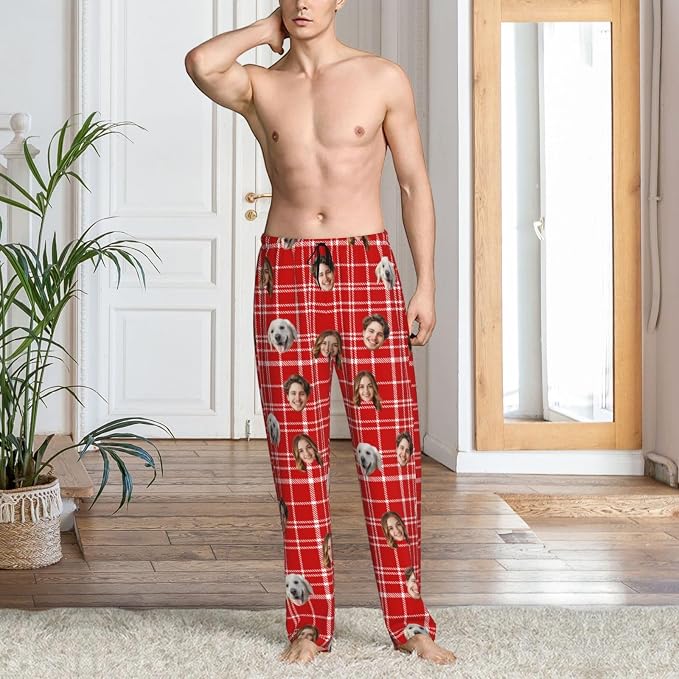 Personalized Pajama Pants For Men Women Custom Pajama Pants - Image 4