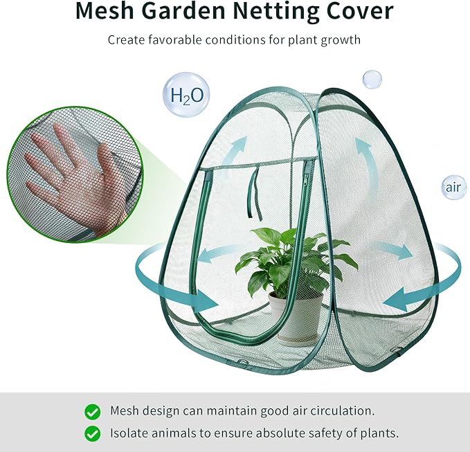 2PCS Mesh Plant Protector Tent from Animals - Image 4