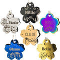 Personalized Dog Tag with 5 Lines of Custom Deep Engraved Durable Stainless by PetANTastic