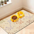 Pet Feeding Mat for Floors Waterproof Dog Mat for Food and Water Absorbent by Unknown