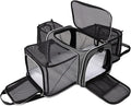 BAGLHER Cat Carrier Bag, Airline Approved Pet Carrier Soft Side Pet Travel 5 by BAGLHER