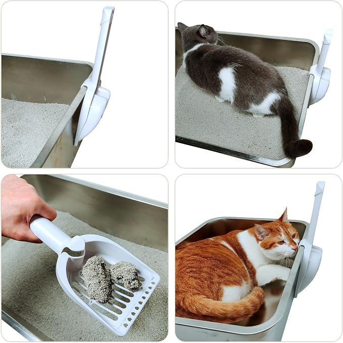 2 Pack Large Cat Litter Scoop Set - Image 5