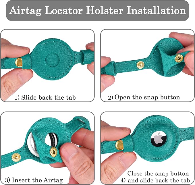 OOPSDOGGY Leather AirTag Cat Collar - Image 5