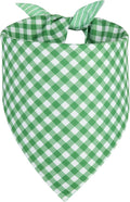 Dog Bandana Green Small 1PCS, Summer Spring Scarf by Unknown