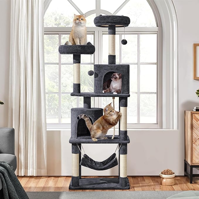 Yaheetech 70.5in Cat Tower - Image 2