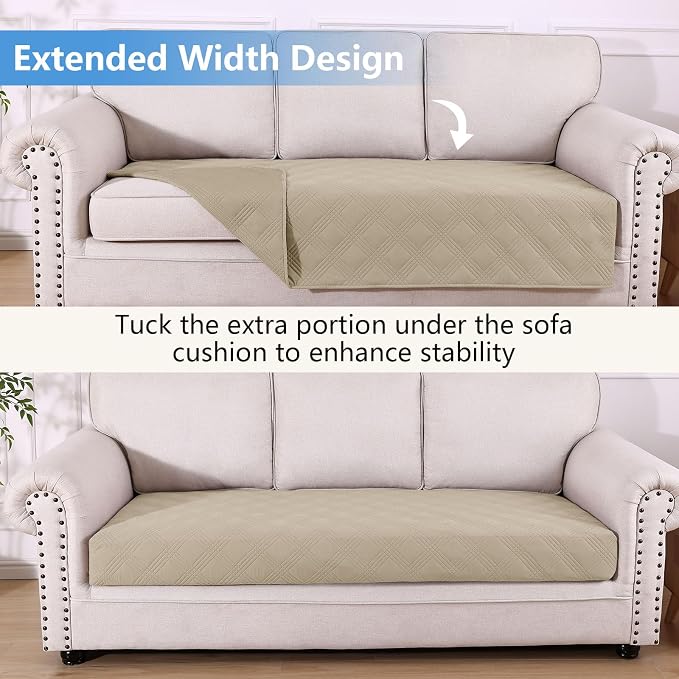 hyha Waterproof Dog Blanket, Reversible Pet Bed Blanket, Soft Sofa Couch Cover - Image 2