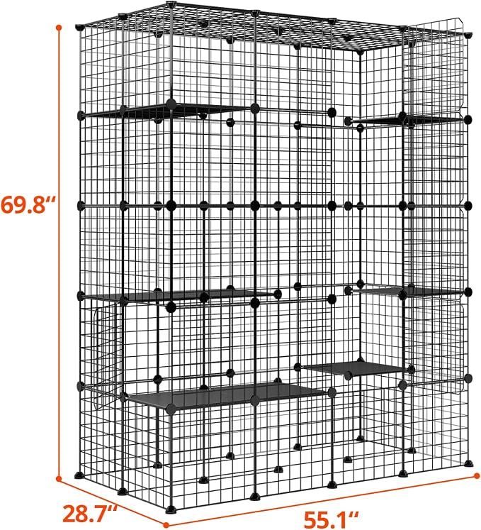 Oneluck 69 Inch Catio Outdoor Cat Enclosure - Image 2