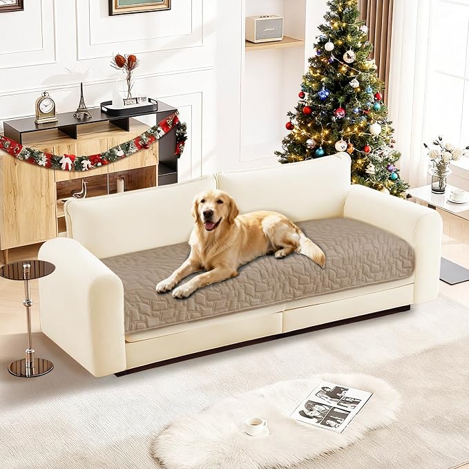 Waterproof Couch Covers for Pets, Waterproof Dog Bed Cover, Anti-Slip Soft Dog by CYCMACOHOME