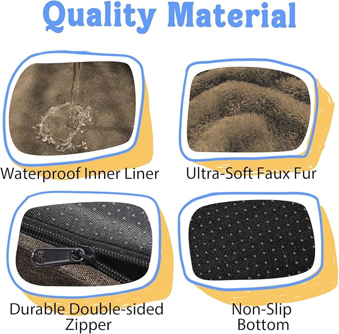 Washable Orthopedic Large Dog Bed -XL Large Dog Bed - Image 4