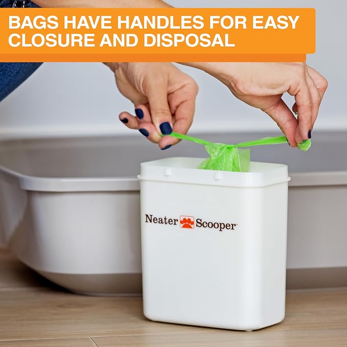 Neater Pet Brands Neater Scooper Standard Cat Litter Scoop, 195 Refill Bags – - Image 6
