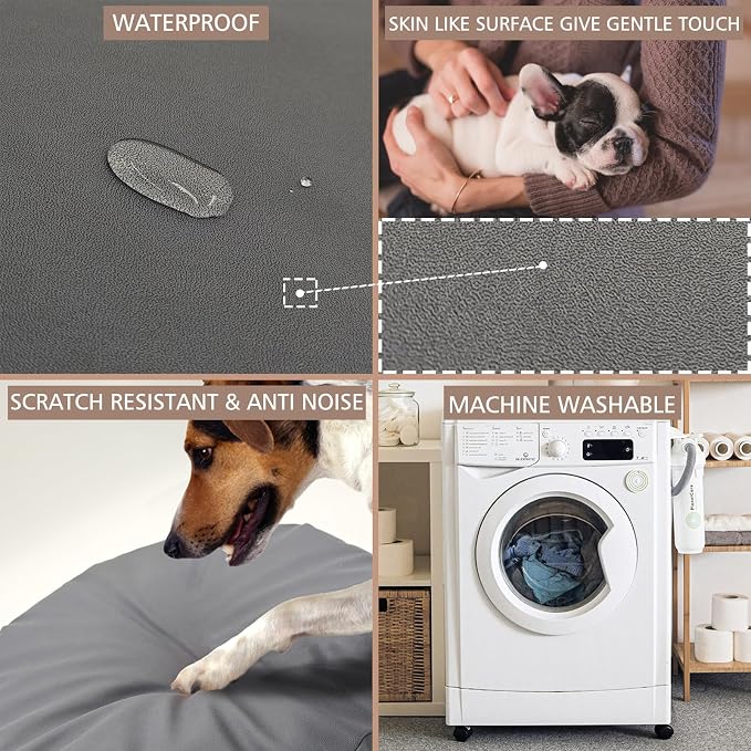 Dog Bed Cover Waterproof Replacement Machine Washable Covers - Image 3