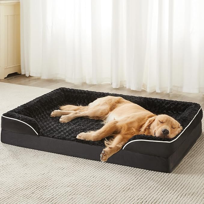 WNPETHOME Dog Beds for Large Sized Dogs, Washable Orthopedic Dog Couch Sofa Bed by WNPETHOMEPETSHOME
