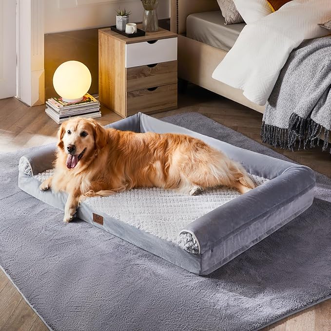 WNPETHOME Orthopedic Dog Bed for Large Dogs – XL Washable Pet Bed - Image 2