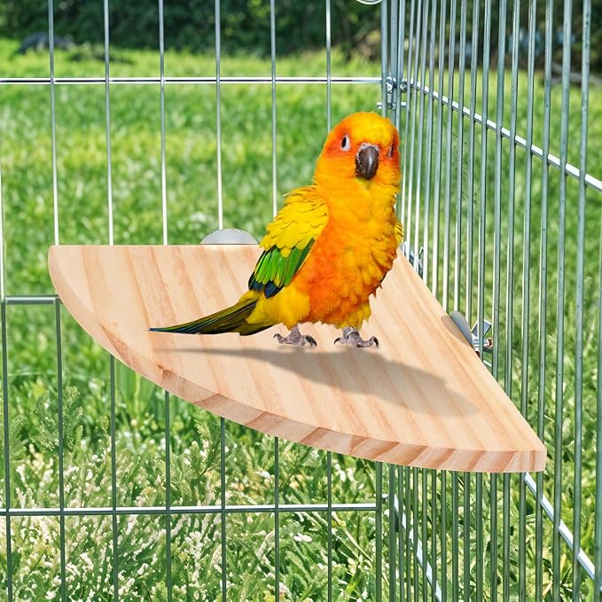 Bird Cage Sticks Wooden Parakeet Perches Cockatiel Cage Wooden Sticks Parrot - Image 5