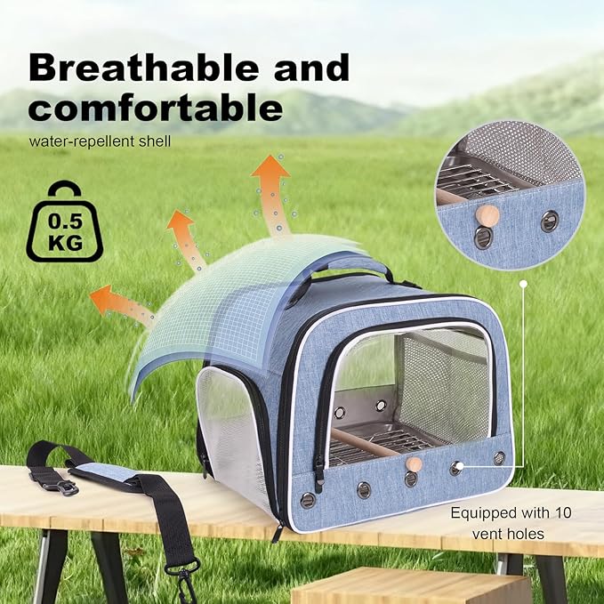 halinfer Bird Travel Carrier Cage - Image 4